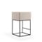 Manhattan Comfort Embassy Counter Stool in Cream and Black, PK3 3-CS011-CR - alternate 4